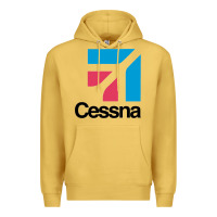 Antique Gold cessnas Premium Hoodie - linhVisuals