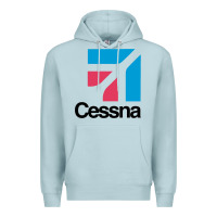 Blue Mist cessnas Premium Hoodie - linhVisuals