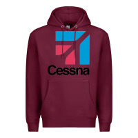 Burgundy cessnas Premium Hoodie - linhVisuals