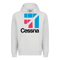 Dove Grey cessnas Premium Hoodie - linhVisuals