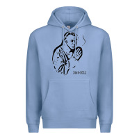 Colony Blue christopher hitchens essential Premium Hoodie - linhVisuals