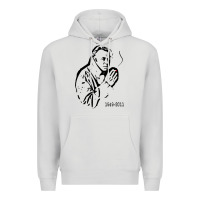 Dove Grey christopher hitchens essential Premium Hoodie - linhVisuals