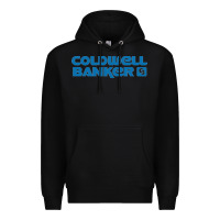 Black coldwell banker Premium Hoodie - linhVisuals