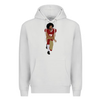 Dove Grey colin kaepernick kneeling classic Premium Hoodie - linhVisuals