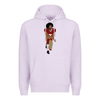 Lilac colin kaepernick kneeling classic Premium Hoodie - linhVisuals