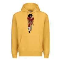 Mustard colin kaepernick kneeling classic Premium Hoodie - linhVisuals