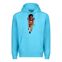 Ocean Blue colin kaepernick kneeling classic Premium Hoodie - linhVisuals