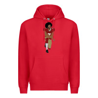 Red colin kaepernick kneeling classic Premium Hoodie - linhVisuals