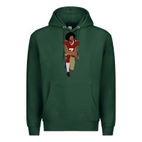 Sports Green colin kaepernick kneeling classic Premium Hoodie - linhVisuals