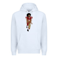 White colin kaepernick kneeling classic Premium Hoodie - linhVisuals