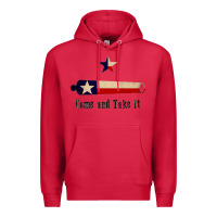 Cardinal come and take it   texas flag essential Premium Hoodie - linhVisuals