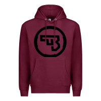 Burgundy cz Premium Hoodie - linhVisuals