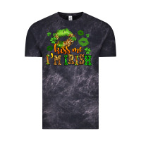 Cloud Black kiss me im irish st patricks lip stain Vintage Tee - LillyAllenDesigns
