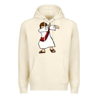 Sandshell dabbing jesus christian dab dance Premium Hoodie - linhVisuals