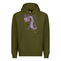 Army Green randall monsters Premium Hoodie - linhVisuals