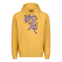 Mustard randall monsters Premium Hoodie - linhVisuals