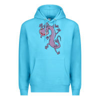Ocean Blue randall monsters Premium Hoodie - linhVisuals