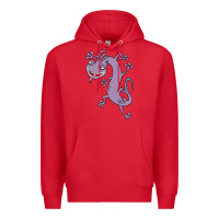 Red randall monsters Premium Hoodie - linhVisuals