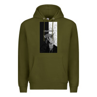 Army Green emine Premium Hoodie - linhVisuals