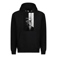Black emine Premium Hoodie - linhVisuals