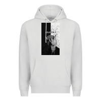 Dove Grey emine Premium Hoodie - linhVisuals