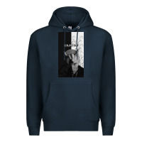Navy emine Premium Hoodie - linhVisuals
