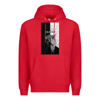 Red emine Premium Hoodie - linhVisuals