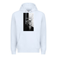 White emine Premium Hoodie - linhVisuals