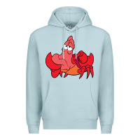 Blue Mist sebastian Premium Hoodie - linhVisuals