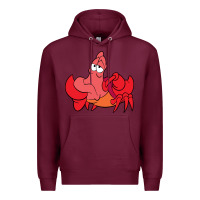 Burgundy sebastian Premium Hoodie - linhVisuals