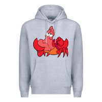 Heather Grey sebastian Premium Hoodie - linhVisuals