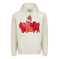 Oatmeal Heather sebastian Premium Hoodie - linhVisuals