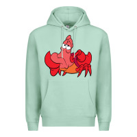 Seafoam sebastian Premium Hoodie - linhVisuals