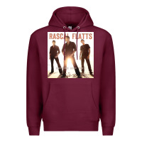 Burgundy rascal flatts   oklahoma's official Premium Hoodie - linhVisuals