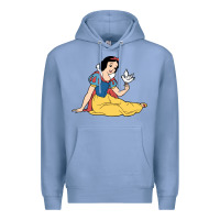 Colony Blue snow white Premium Hoodie - linhVisuals