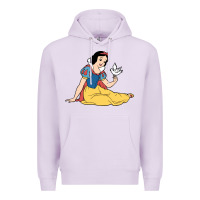 Lilac snow white Premium Hoodie - linhVisuals