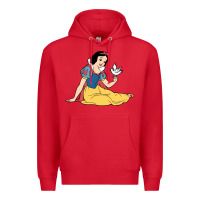 Red snow white Premium Hoodie - linhVisuals