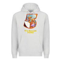 Dove Grey five 5 summer stories t shirt Premium Hoodie - linhVisuals