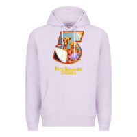 Lilac five 5 summer stories t shirt Premium Hoodie - linhVisuals