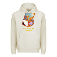 Oatmeal Heather five 5 summer stories t shirt Premium Hoodie - linhVisuals