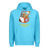 Ocean Blue five 5 summer stories t shirt Premium Hoodie - linhVisuals