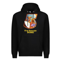 Black five 5 summer stories t shirt Premium Hoodie - linhVisuals