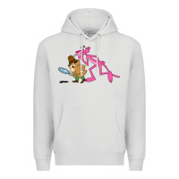 Dove Grey the pink panther Premium Hoodie - linhVisuals