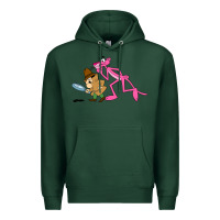 Sports Green the pink panther Premium Hoodie - linhVisuals