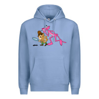 Colony Blue the pink panther Premium Hoodie - linhVisuals