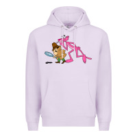 Lilac the pink panther Premium Hoodie - linhVisuals