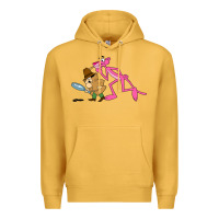 Mustard the pink panther Premium Hoodie - linhVisuals