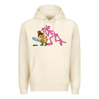 Tofu the pink panther Premium Hoodie - linhVisuals