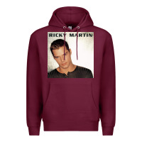 Burgundy ricky martin   ricky martin Premium Hoodie - linhVisuals