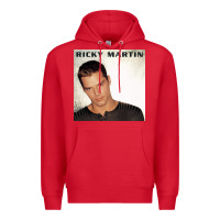 Red ricky martin   ricky martin Premium Hoodie - linhVisuals